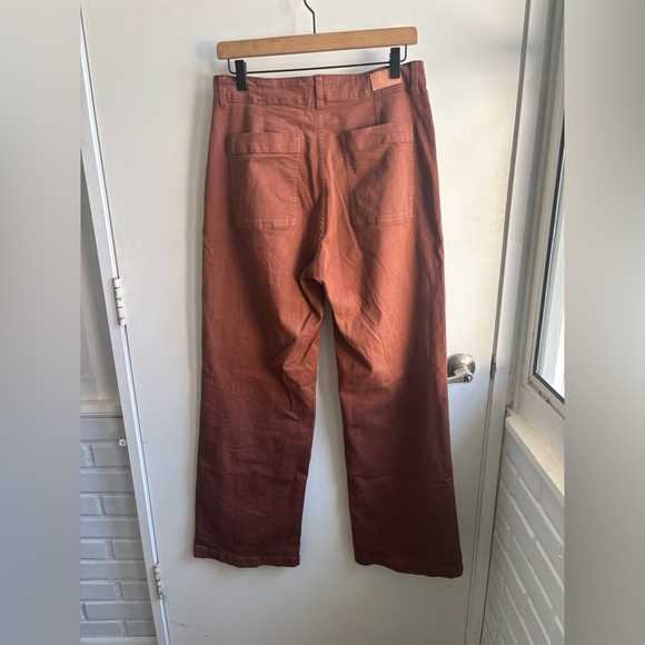 Pistola Nicole Wide Leg High Rise Spice‎ Pants size 28 workwear classic boho - Picture 6 of 12